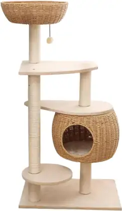 Fabric-Covered Cat Tree 2004