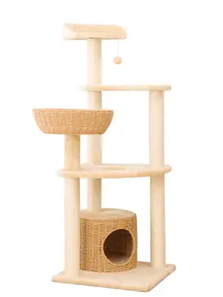 Fabric-Covered Cat Tree 2006