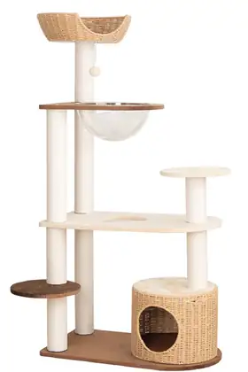 Fabric-Covered Cat Tree 2007