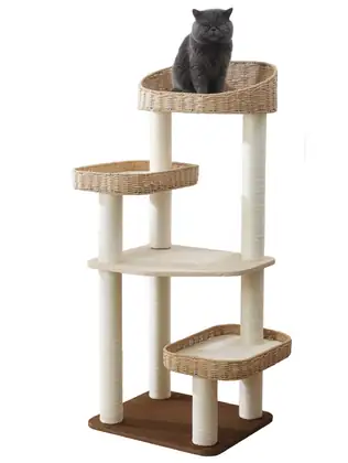 Fabric-Covered Cat Tree 2009