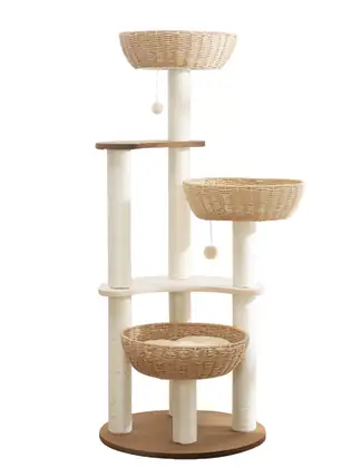 FCC-2010 Fabric-Covered Cat Trees - PetNordy wholesale cat furniture