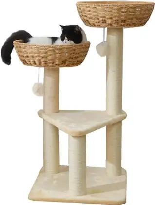 FCC-2015 Fabric-Covered Cat Trees - PetNordy wholesale cat furniture