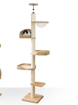 FCF-4002 Full-Height Cat Trees - PetNordy wholesale cat furniture