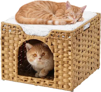 PWC-6002 PE Woven Cat Beds - PetNordy wholesale cat furniture