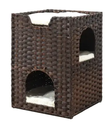 PWC-6003 PE Woven Cat Beds - PetNordy wholesale cat furniture