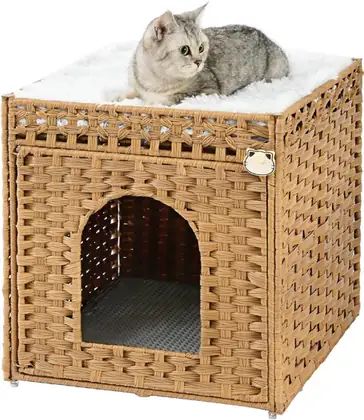PWC-6005 PE Woven Cat Beds - PetNordy wholesale cat furniture