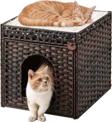 PWC-6007 PE Woven Cat Beds - PetNordy wholesale cat furniture