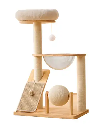 RCC-3005 Cat Trees with Cotton Nests - PetNordy wholesale cat furniture