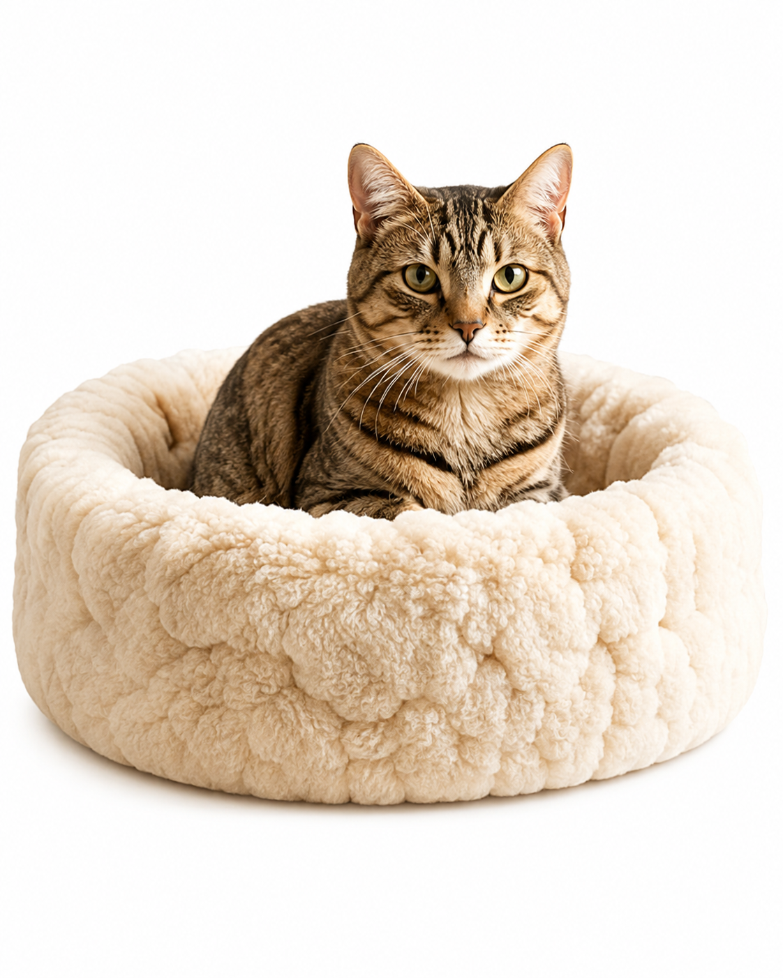 Cat in warm PetNordy home setting